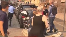 VIDEO Roma în flăcări. Zeci de oameni au fost evacuați